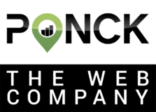 Ponck the web company logo